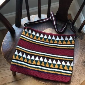Boho Aztec Crossbody Bag